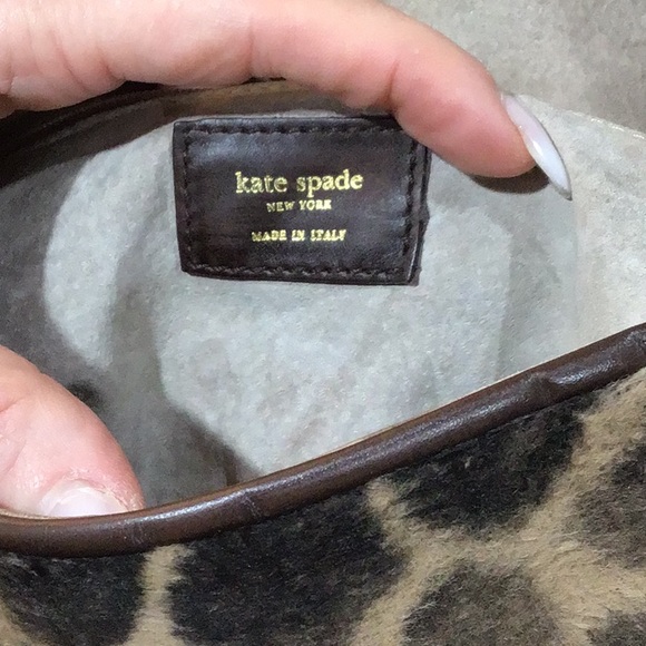 Kate Spade NY Giraffe Print ~ Rare Made in Italy Original Price $400 - Picture 8 of 13